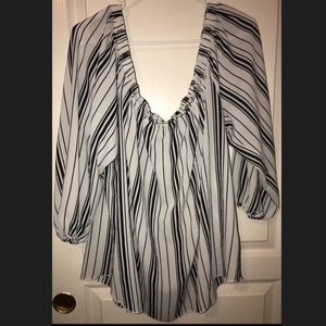 Charlotte rude off the shoulder blouse